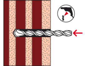 Kołek uniwersalny DuoPower 6 x 30 S z wkrętem - 50 szt.