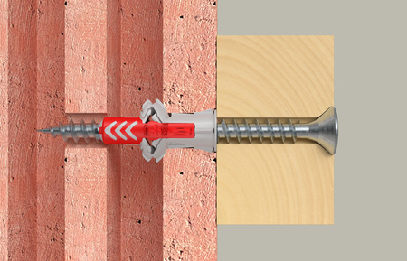  Kołek uniwersalny DuoPower 8 x 40 S z wkrętem - 50 szt.