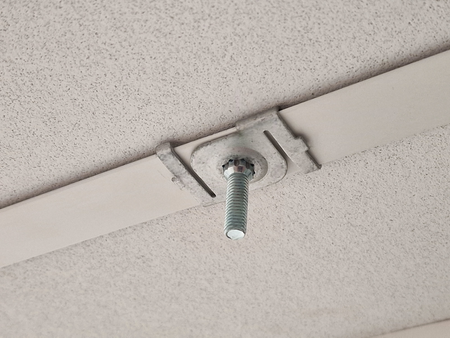 Stalowy klips do sufitów modułowych z trzpieniem (M6x10mm) 1szt.