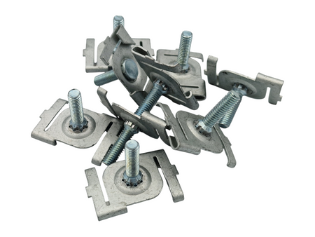 Stalowy klips do sufitów modułowych z trzpieniem (M6x18mm) 1szt.