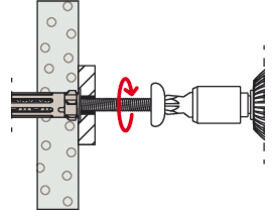 Kołek do mocowania w płytach g-k DuoHM 6 x 55 S PH PZ - 1 szt.